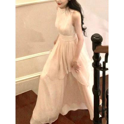 Embroidered High-End Fairy Gown Dress
