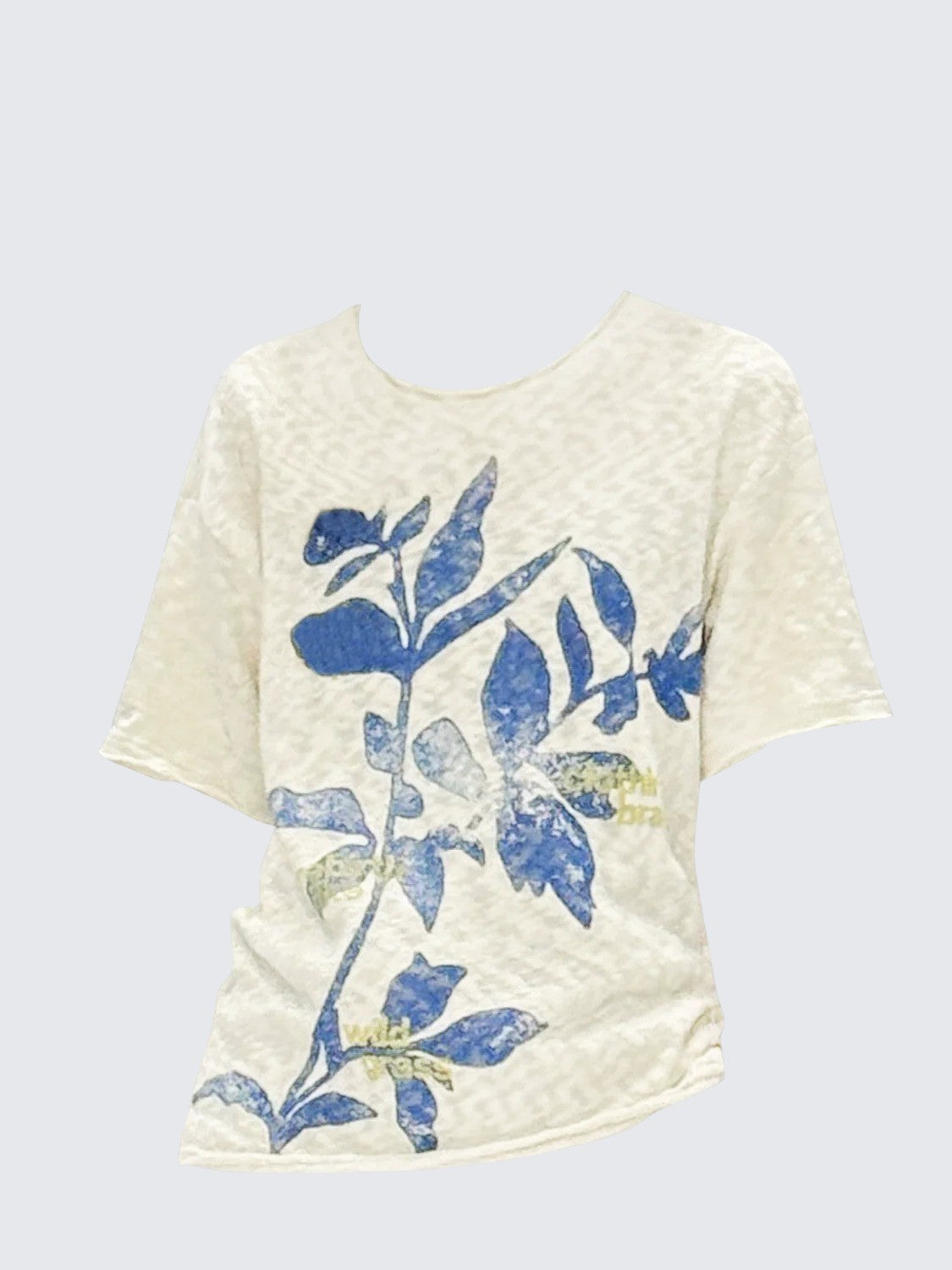 Vintage Leaf Print Tee