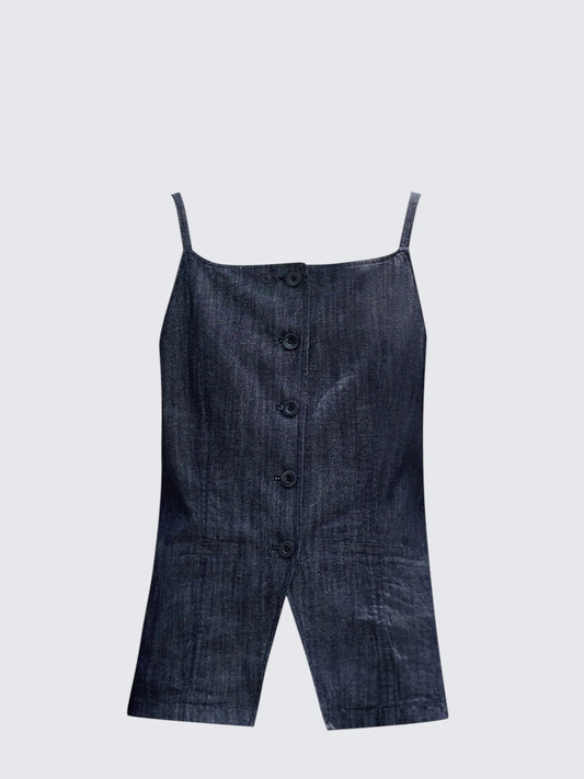 Vintage Denim Tank Top