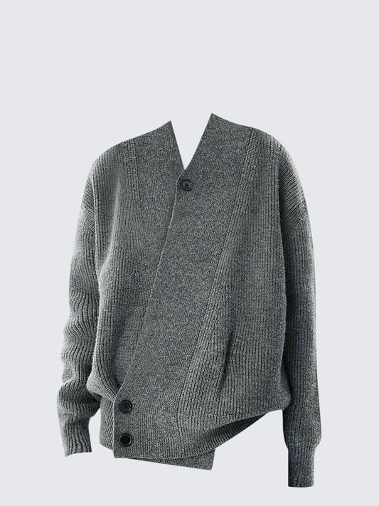 Classic Solid Cardigan Women