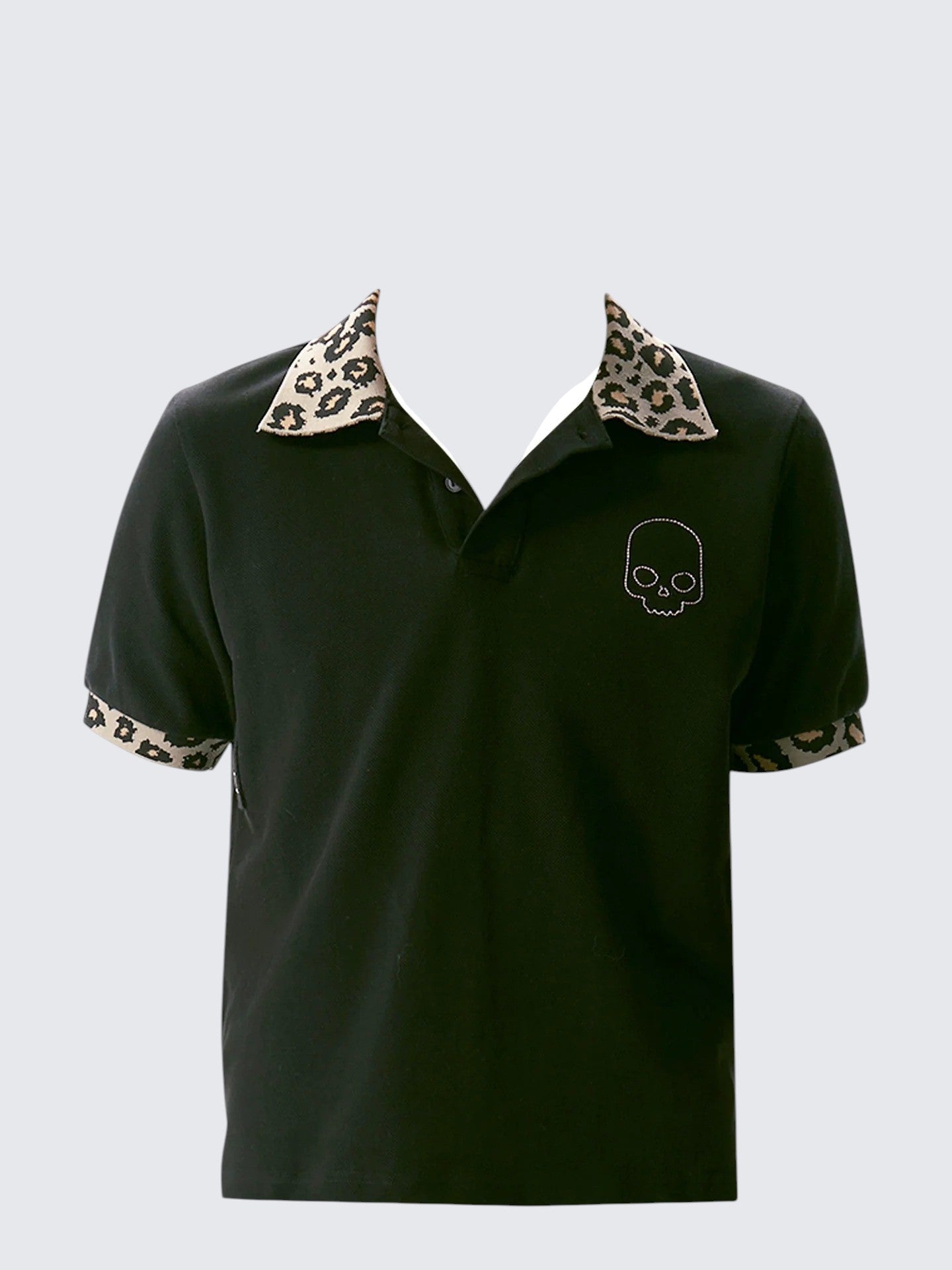 American Leopard Skull Polo