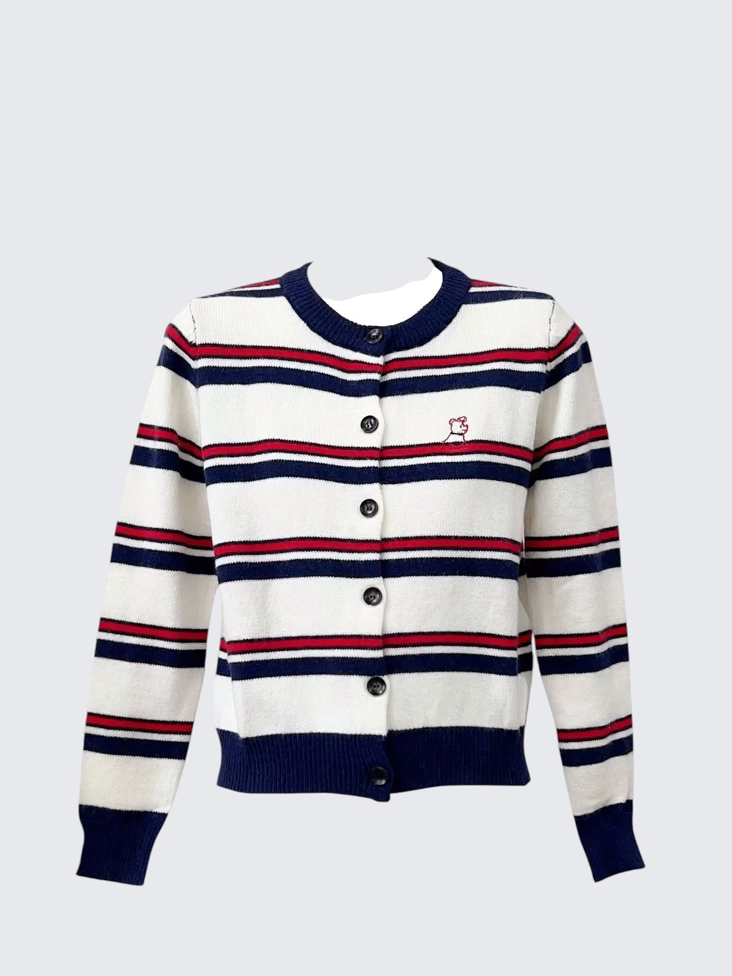 Striped Casual Cardigan Women