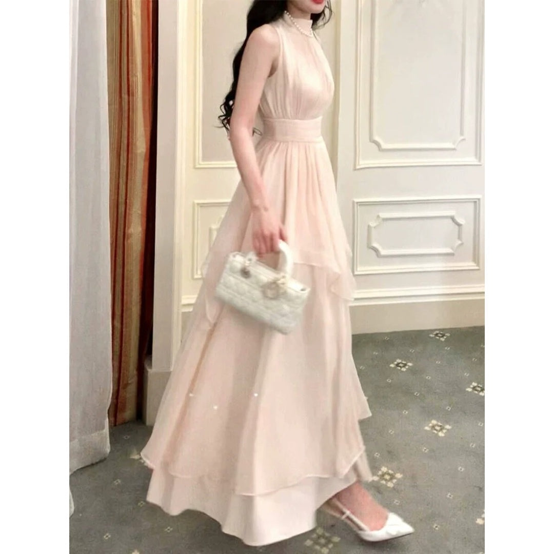 Embroidered High-End Fairy Gown Dress