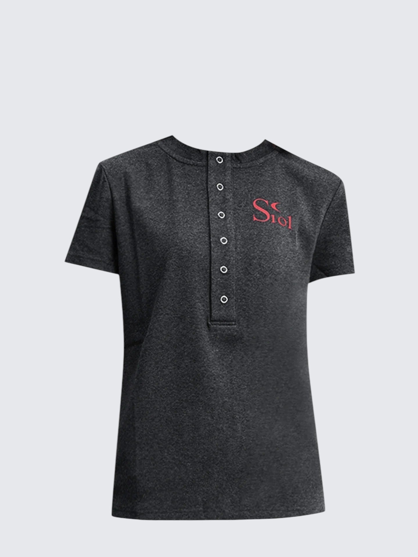 Vintage Henley Embroidered Tee