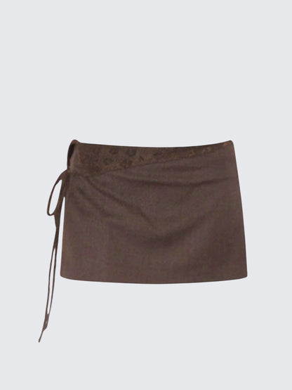 Millard Brown Mini Skirt