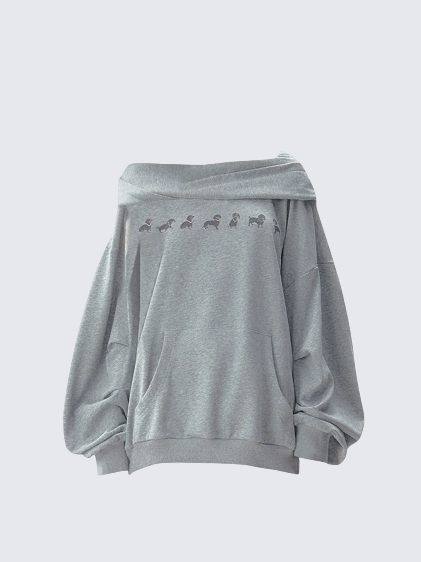 American Vintage Dachshund Hoodie