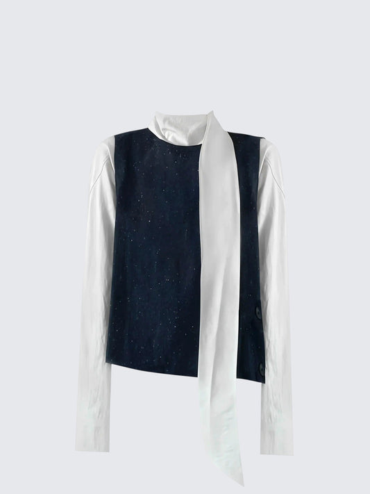 High Intellect Blue Vest