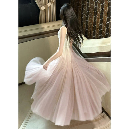 Heavy Lace Tulle Ball Gown Prom Dress