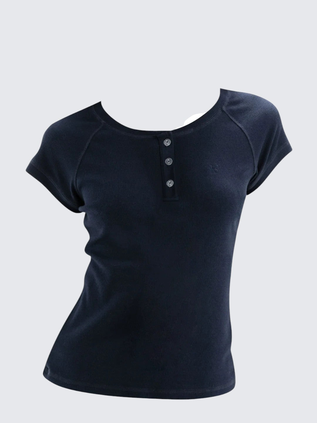 American Henley Short Sleeve T-Shirt