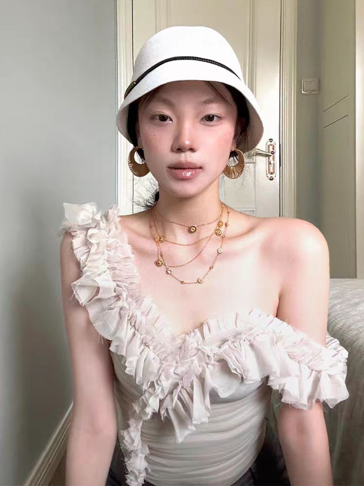 Asymmetrical Lace Multiway Tank