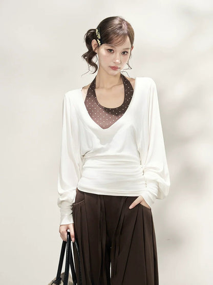 Autumn Long - Sleeve Loose - Fit Waist - Cinched Lazy - Vibe Casual Hoodie Two - Piece Set - tutufox - 