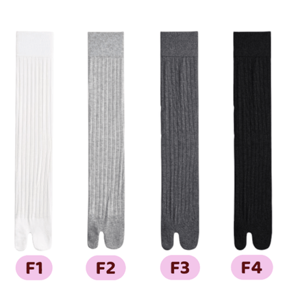 Classic Mid - Calf Split - Toe Tabi Socks - tutufox - 