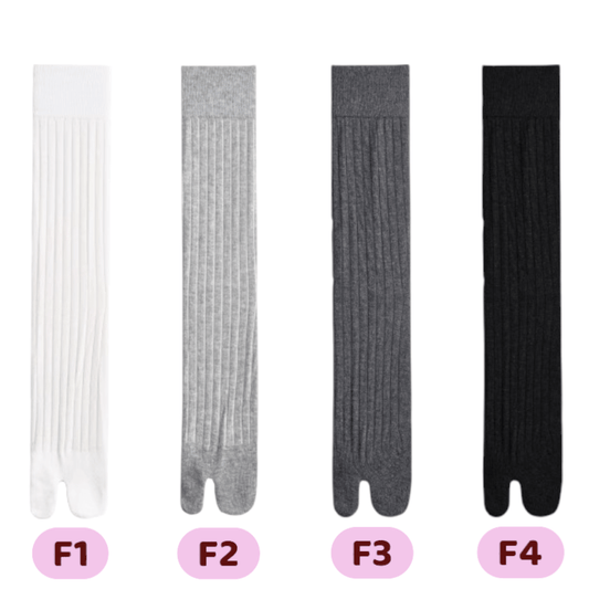 Classic Mid - Calf Split - Toe Tabi Socks - tutufox - 