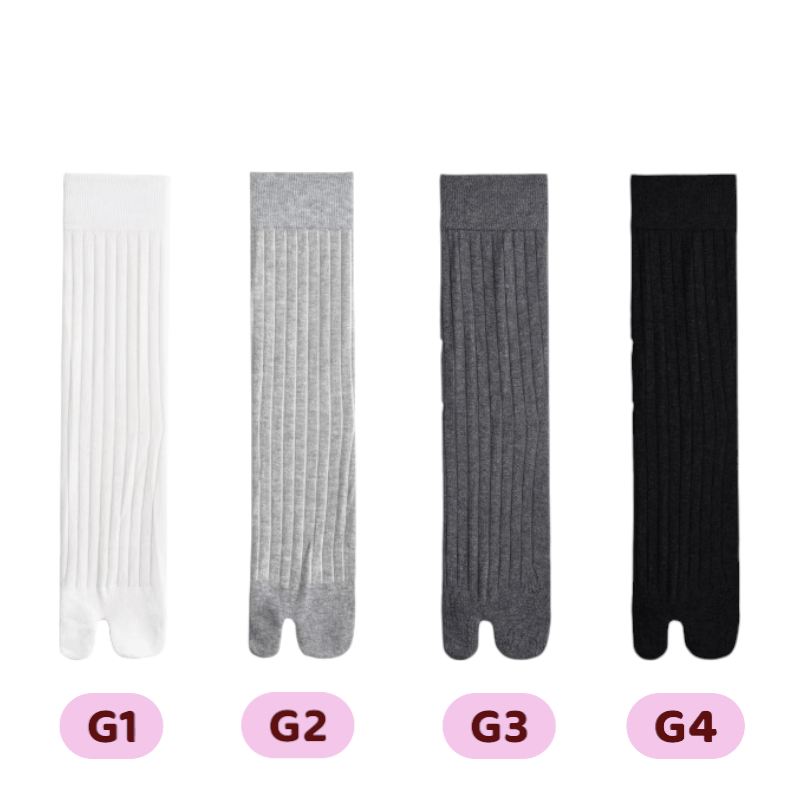 Classic Short Crew Split - Toe Tabi Socks - tutufox - 