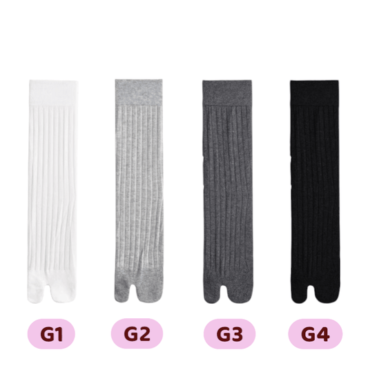 Classic Short Crew Split - Toe Tabi Socks - tutufox - 