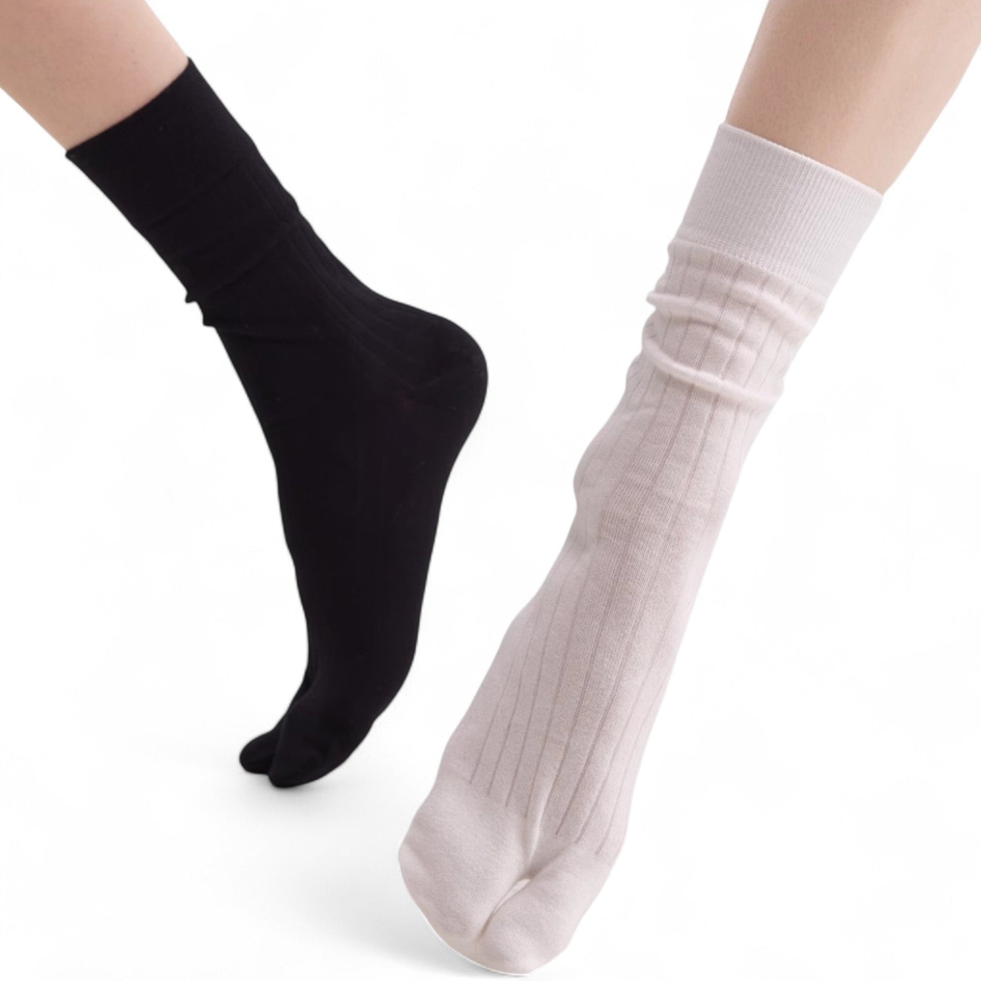 Classic Short Crew Split - Toe Tabi Socks - tutufox - 