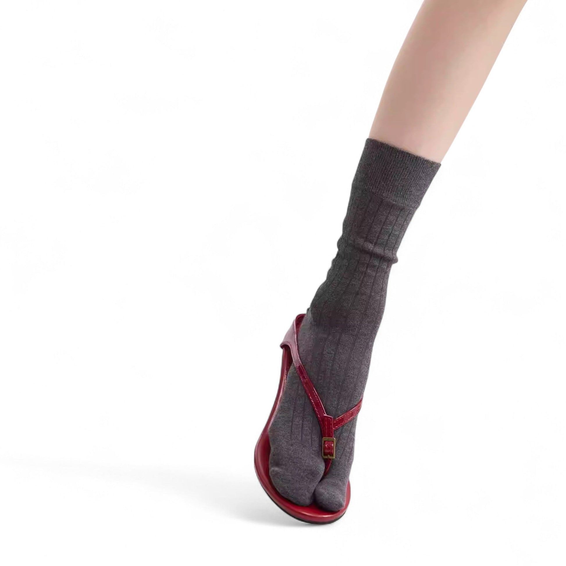Classic Short Crew Split - Toe Tabi Socks - tutufox - 