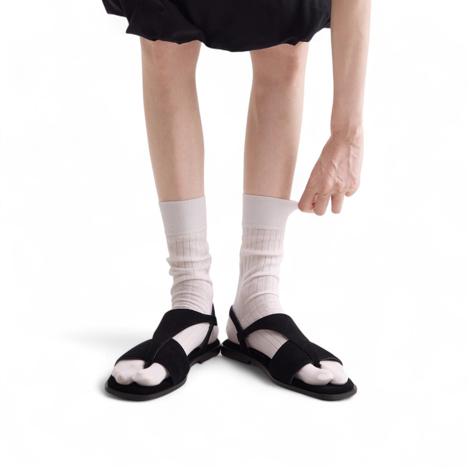 Classic Short Crew Split - Toe Tabi Socks - tutufox - 