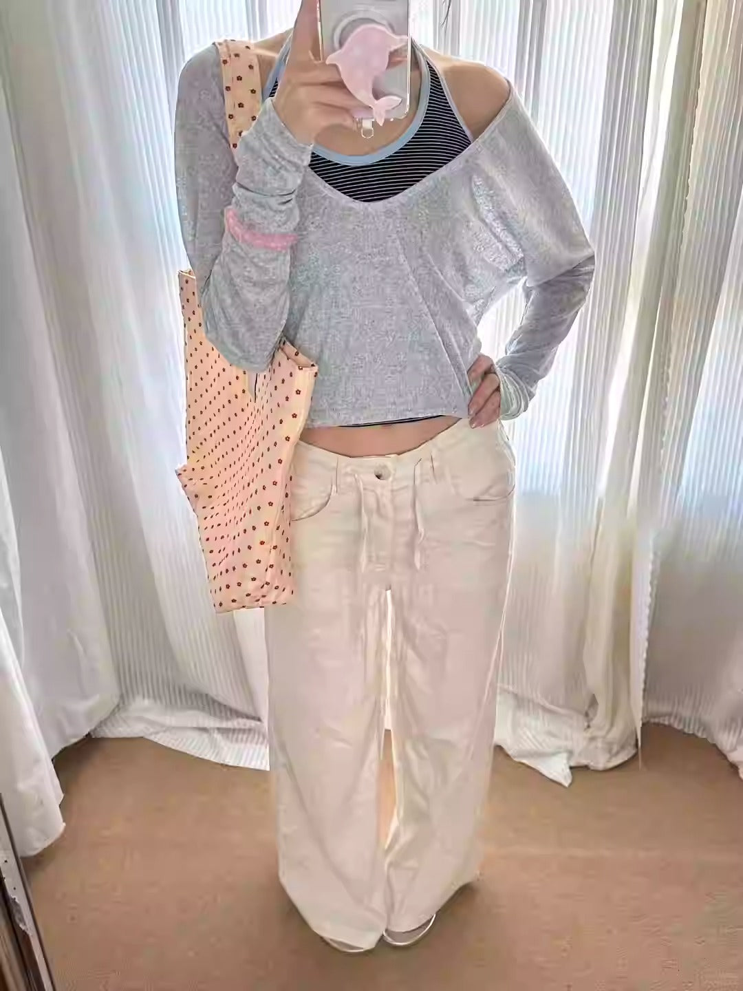 Layered Colorblock U Tee Women