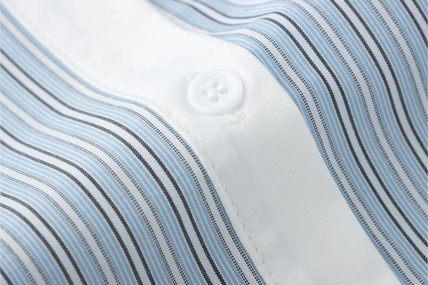 Blue Striped Loose Vintage Shirt