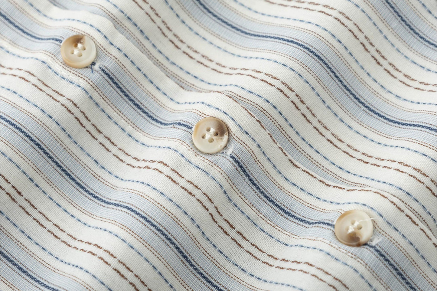 Blue Striped Slim Fit Shirt