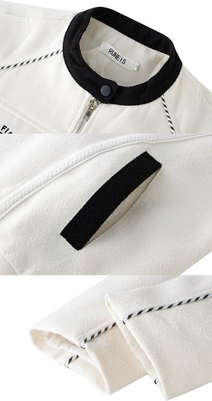 Colorblock Baseball Jacket