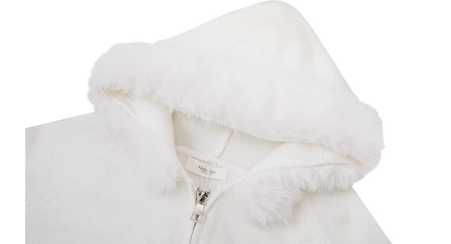 Soft Lazy Hooded Knit