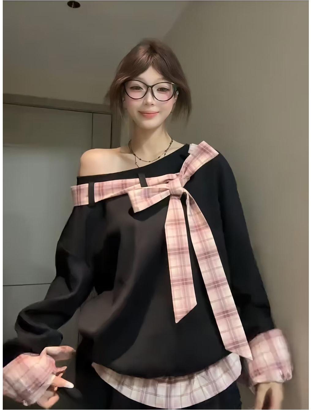 Colorblock Oversized Sweater