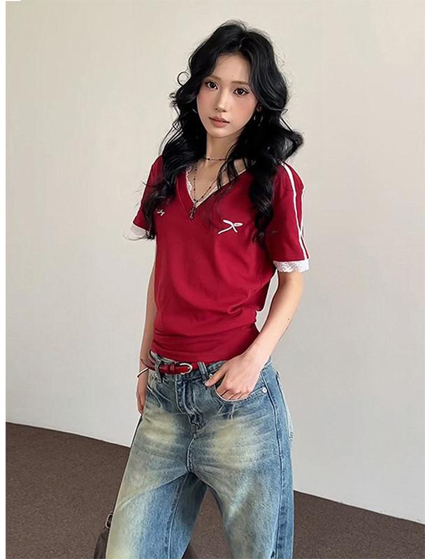 Sport V Neck Tee
