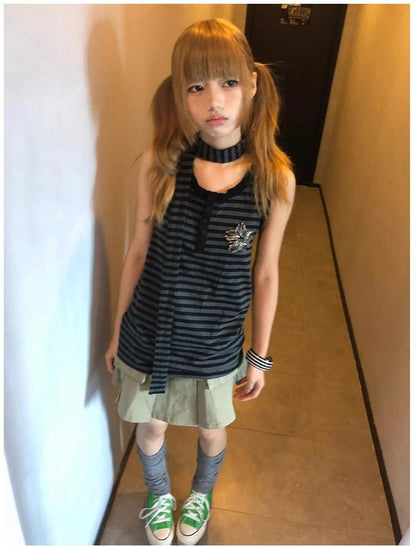 American Star Stripe Cami