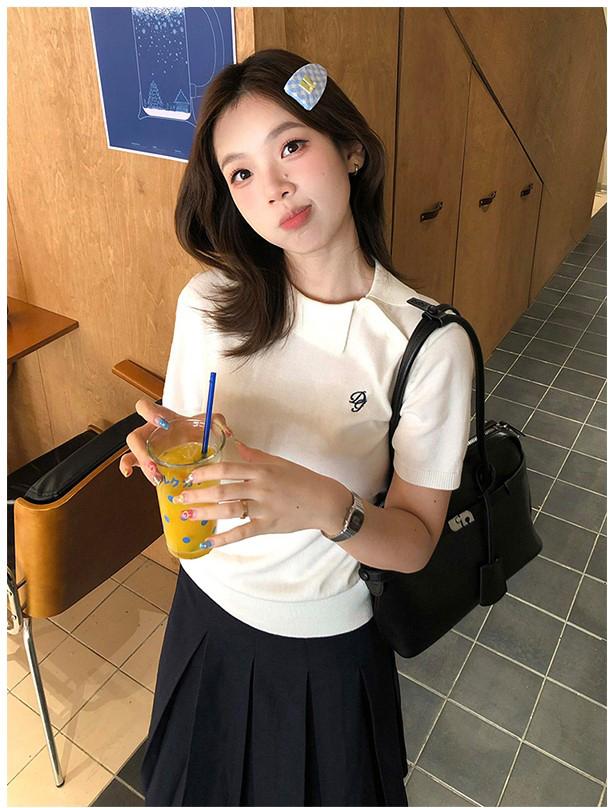 Academy Polo Knit Top