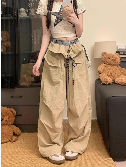 American Pleated Cargo Pants