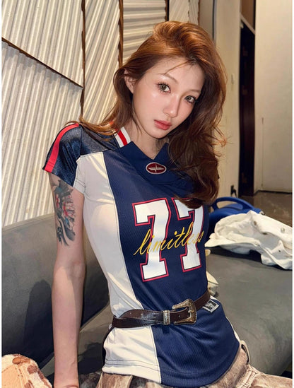 American Sports Jersey Tee