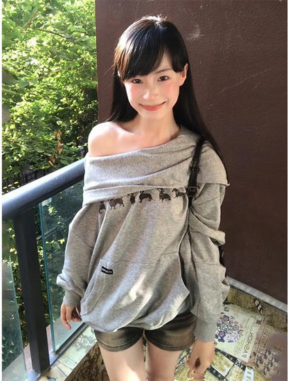 American Vintage Dachshund Hoodie