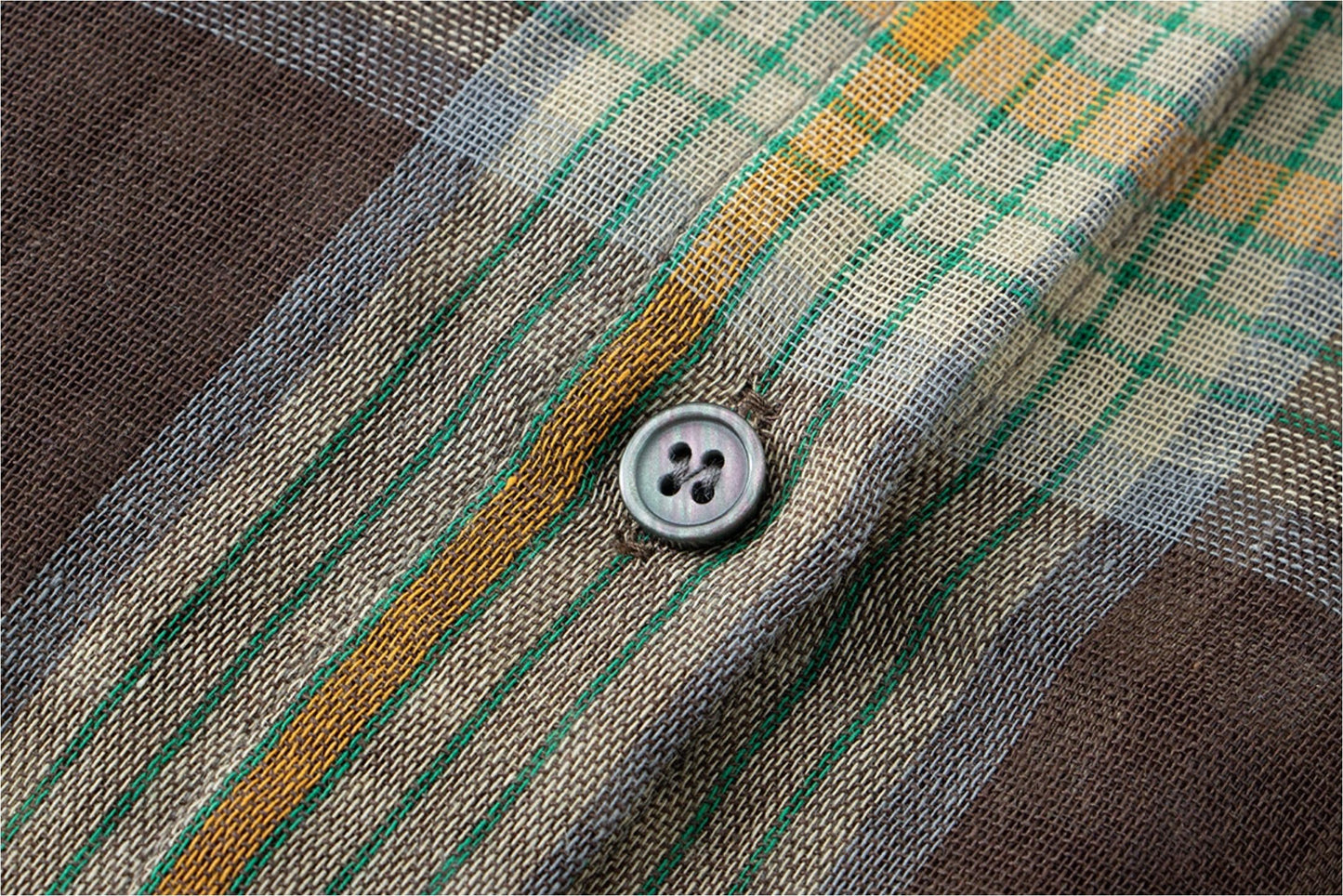 American Vintage Checkered Long Sleeve Shirt