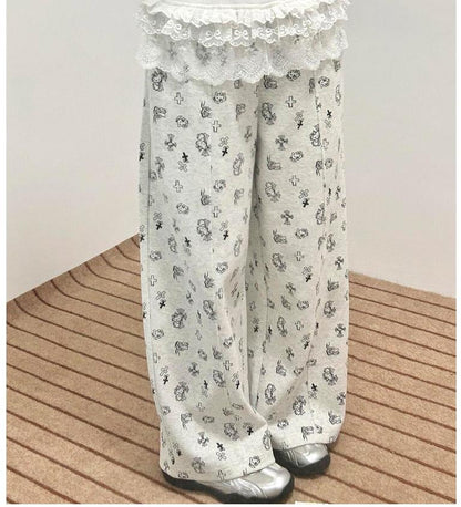 American Lace Layered Pants