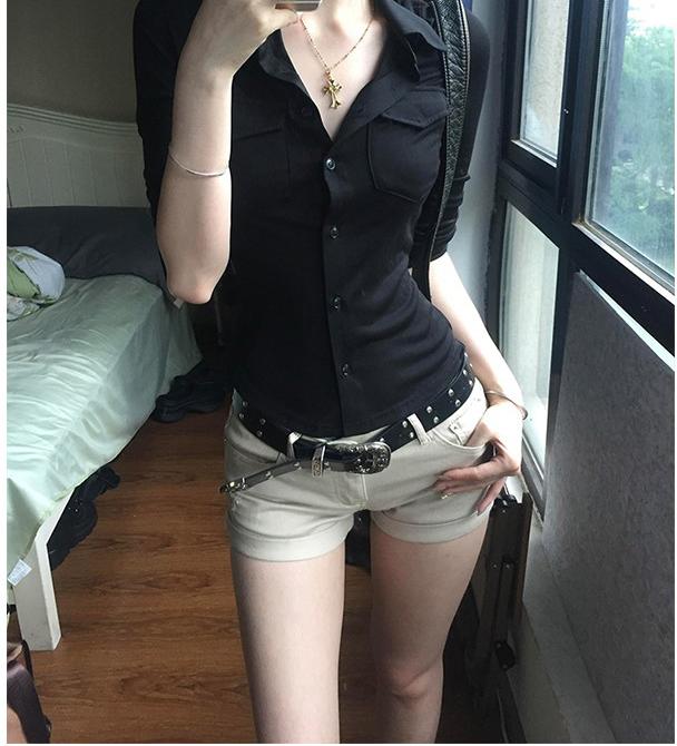 American Punk Mid Sleeve Shirt