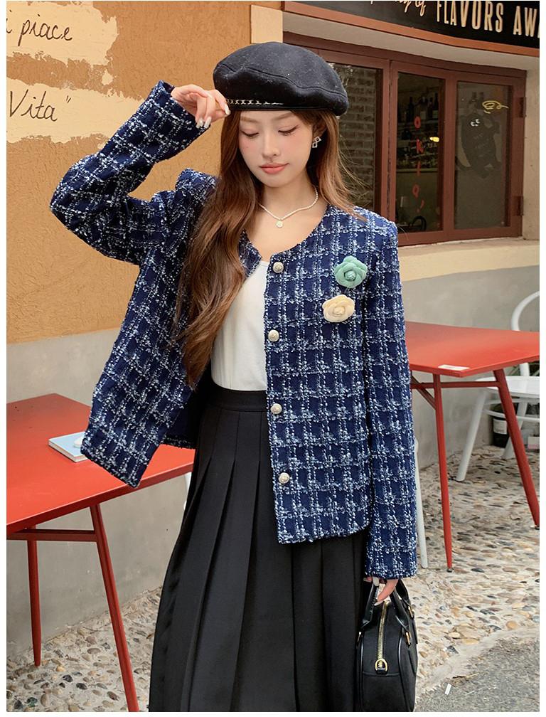 Tweed Chanel Style Jacket Women