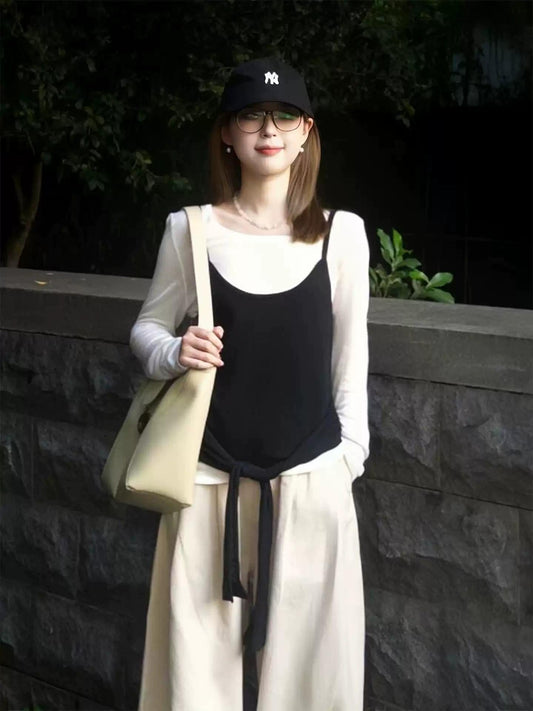 Korean Relaxed Long Sleeve Set