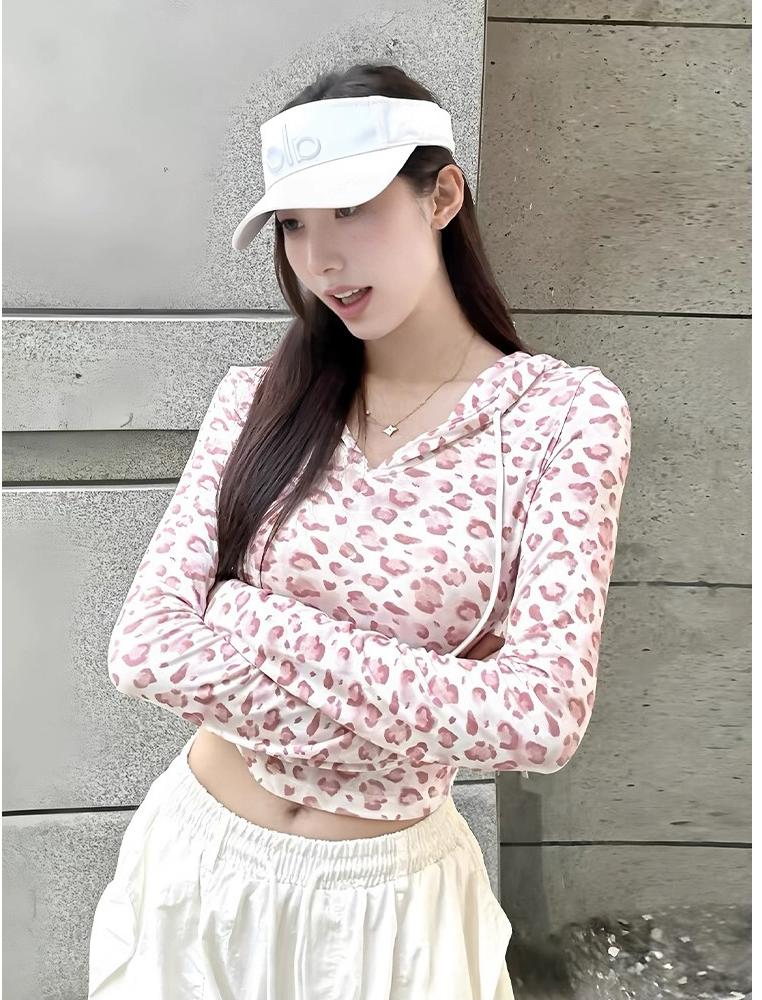 American Leopard Print Hoodie