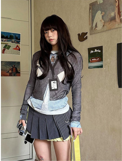 American Fun Layered 3D Tee