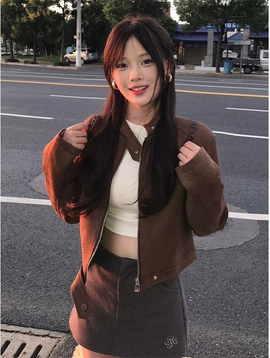 Melard Suede Flight Jacket