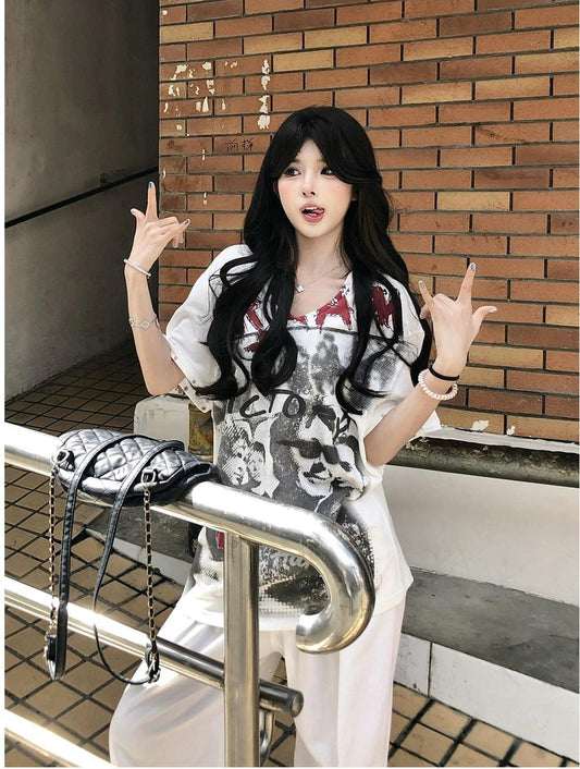 Streetwear Creative Print Tee