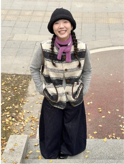 Vintage Shearling Vest