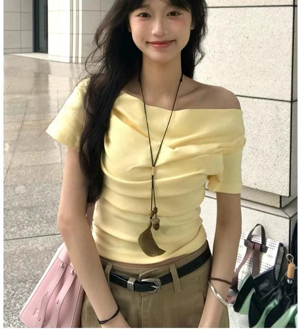 Off-Shoulder Cotton Tee