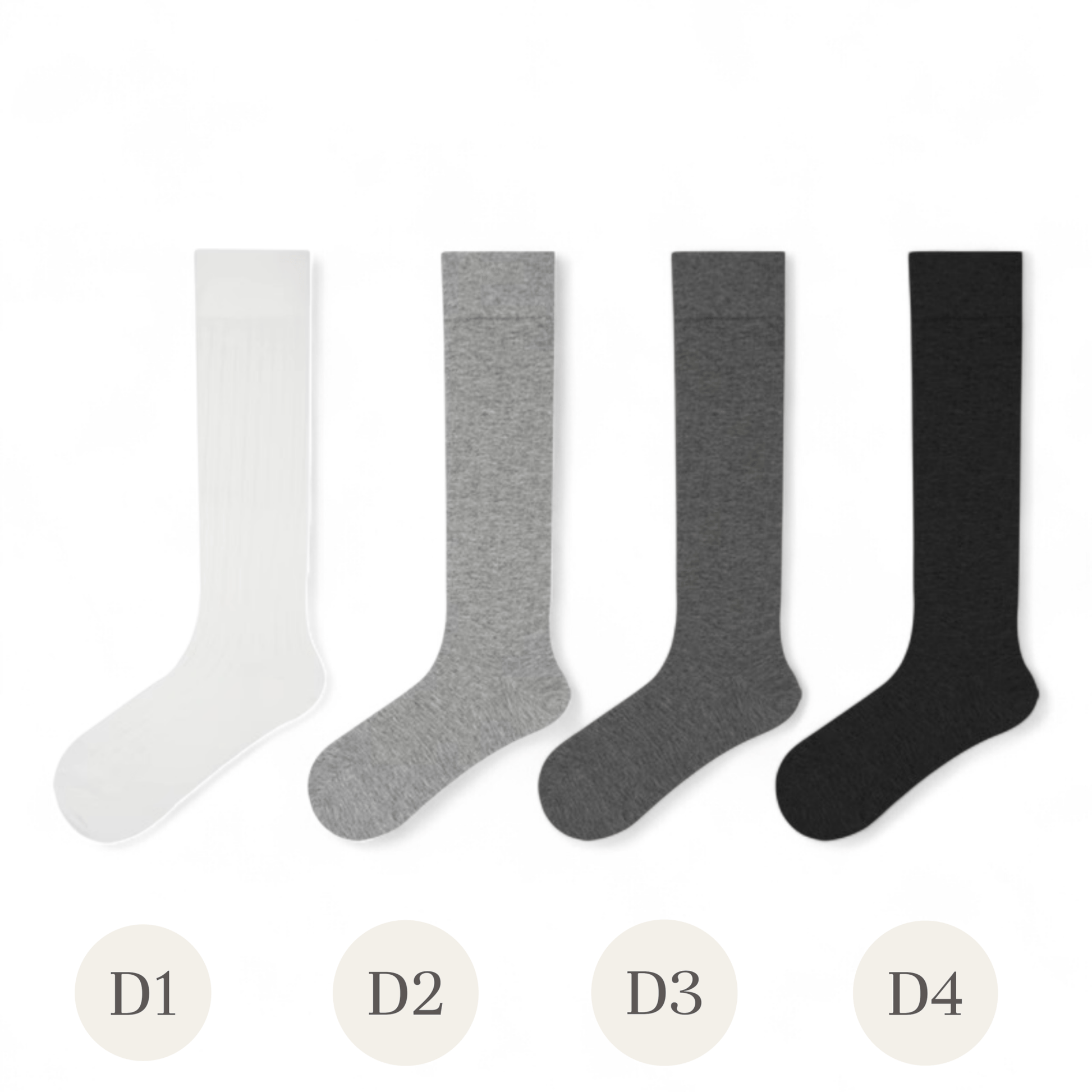 Timeless Balletcore Elegance: Ribbed Ballet Socks - tutufox - 